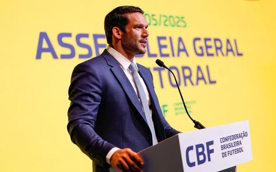 Presidente da CBF, Samir Xaud promoveu aprimeira discussão conjunta entre Séries A e B sobre novo modelo de organização (Foto/Rafael Ribeiro/CBF)