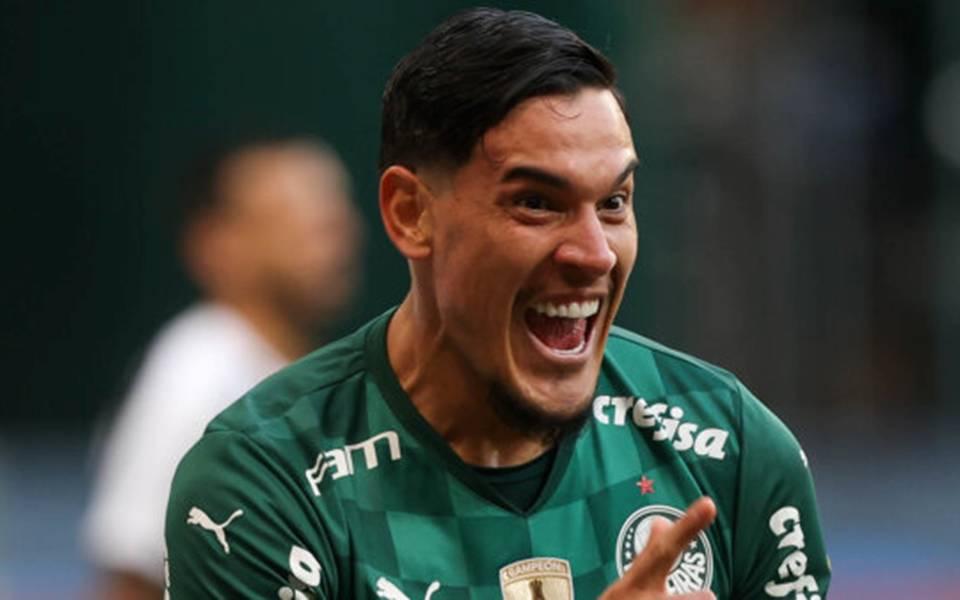 Gustavo Gomes deve se tornar o jogador com mais partidas pelo Palmeiras na história da Libertadores (Foto/Cesar Greco/Palmeiras)