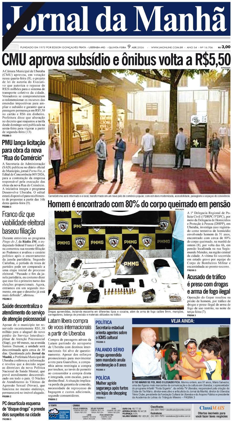 Edição do dia - 08/04/2026