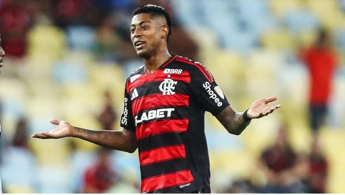 Bruno Henrique marcou o primeiro gol e abriu caminho para a vitória do Flamengo (Foto/Gilvan de Souza/Flamengo)