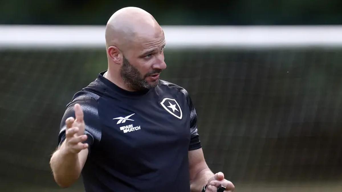Franclin Carvalho é o novo técnico do Botafogo (Foto/Victor Silva/Divulgação/Botafogo)