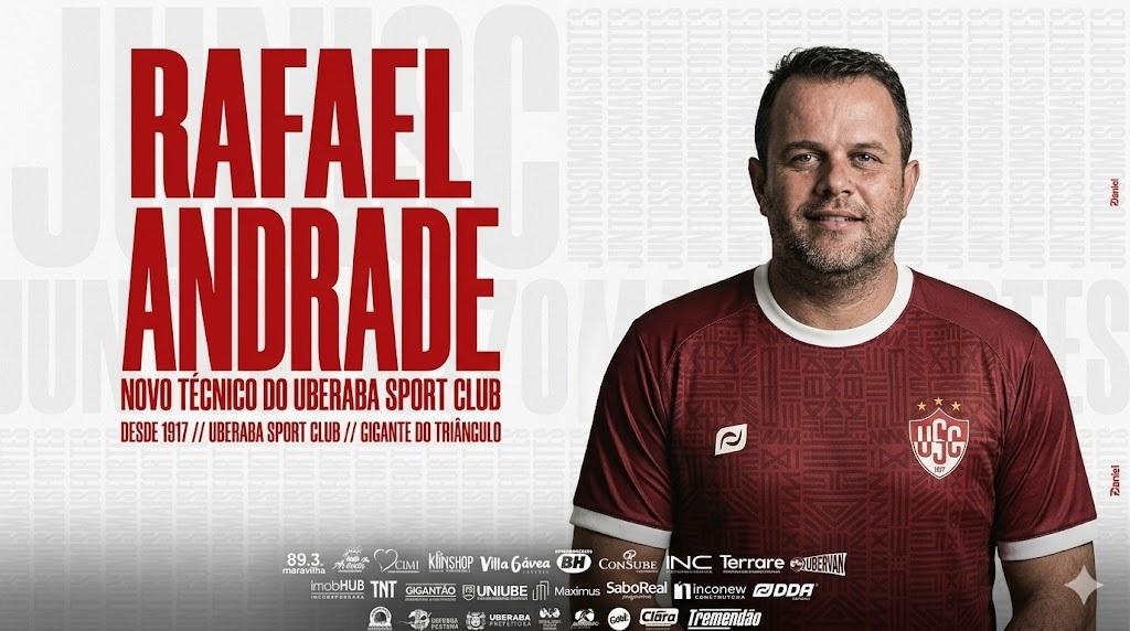 Conhecido com o “Técnico dos Acessos”, Rafael Andrade comanda o USC nesta temporada de 2025 (Foto/USC)