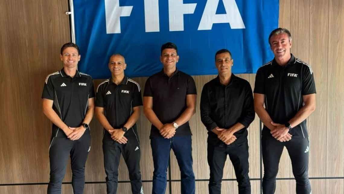 Ramon Abatti, Wilton Sampaio e Raphael Claus estarão na Copa do Mundo de 2026 (Foto/Divulgação/Fifa)