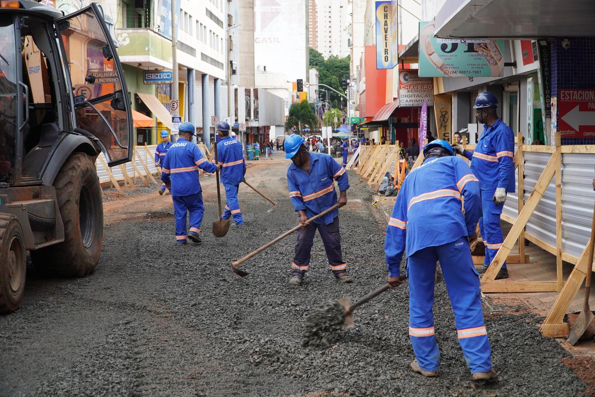 A partir de segunda-feira (13), terá início a segunda etapa dos trabalhos, no trecho entre as ruas Quintiliano Jardim/Lauro Borges e Presidente Vargas (Foto/Weiller Faria)