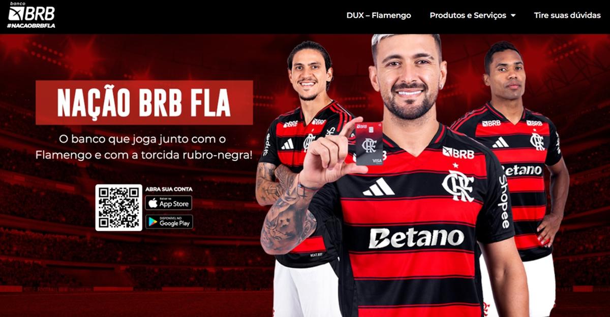 Anúncio dos naming rights da arena palmeirense gerou protestos entre rubro-negros nas redes sociail (Foto/BRB FLA)