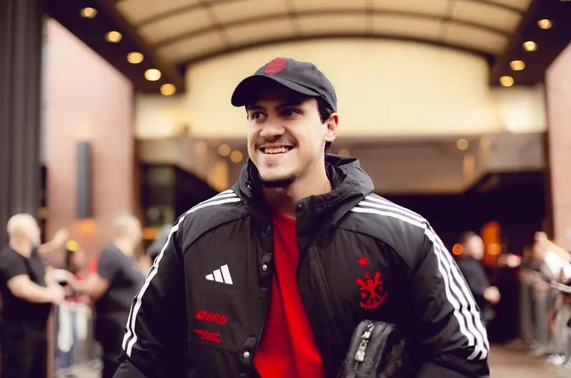 Em tarde/noite inspirada, Pedro marcou dois gols e ainda chutou uma bola na trave (Foto/Adriano Fontes/CRF)