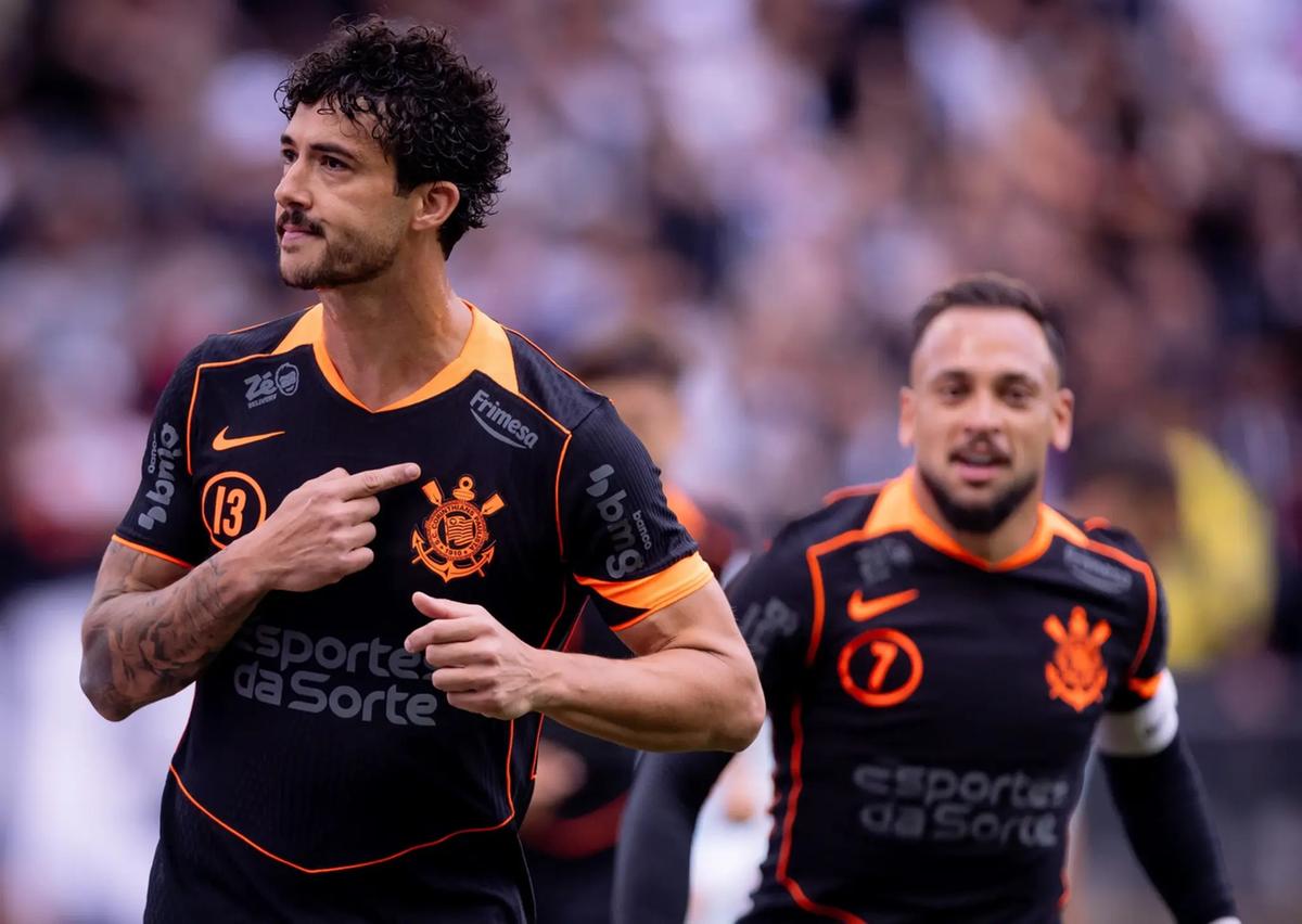 Gustavo Henrique marcou um dos gols do Corinthians (Foto/Rodrigo Coca)