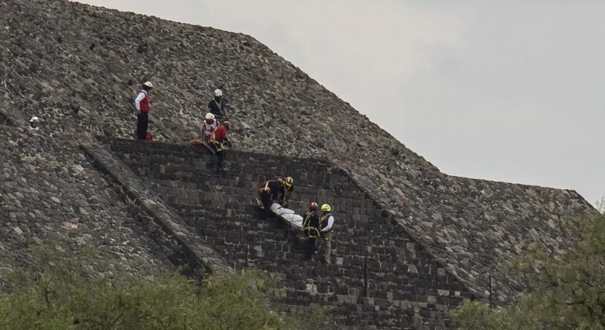 Ataque a tiros mata turista canadense nas pirâmides de Teotihuacan, México (Foto/Cristopher Rogel Blanquet/Getty Images)