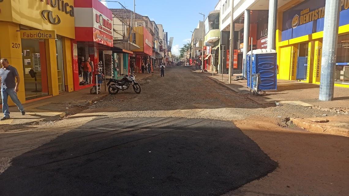 Codau liberou o primeiro trecho da Artur Machado há duas semanas, mas até agora a construtora contratada ainda não iniciou as obras de revitalização (Foto/Leitor)