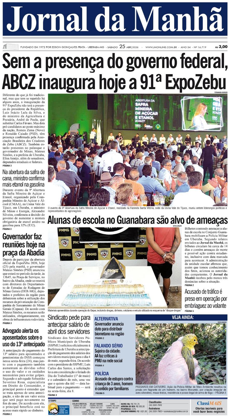 Edição do dia 25/04/2026