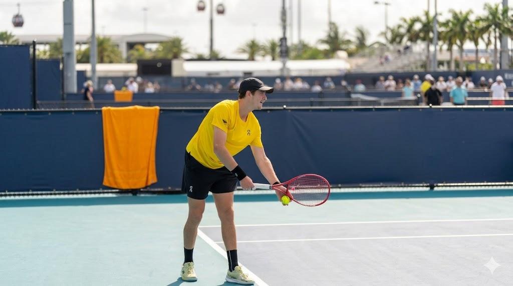 João Fonseca segue direto para a terceira rodada sem entrar em quadra (Foto/Instagram)