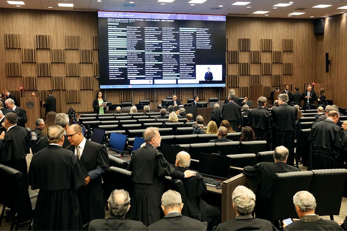 Eleição para novo comando do TJMG (Foto/Juarez Rodrigues/TJMG)