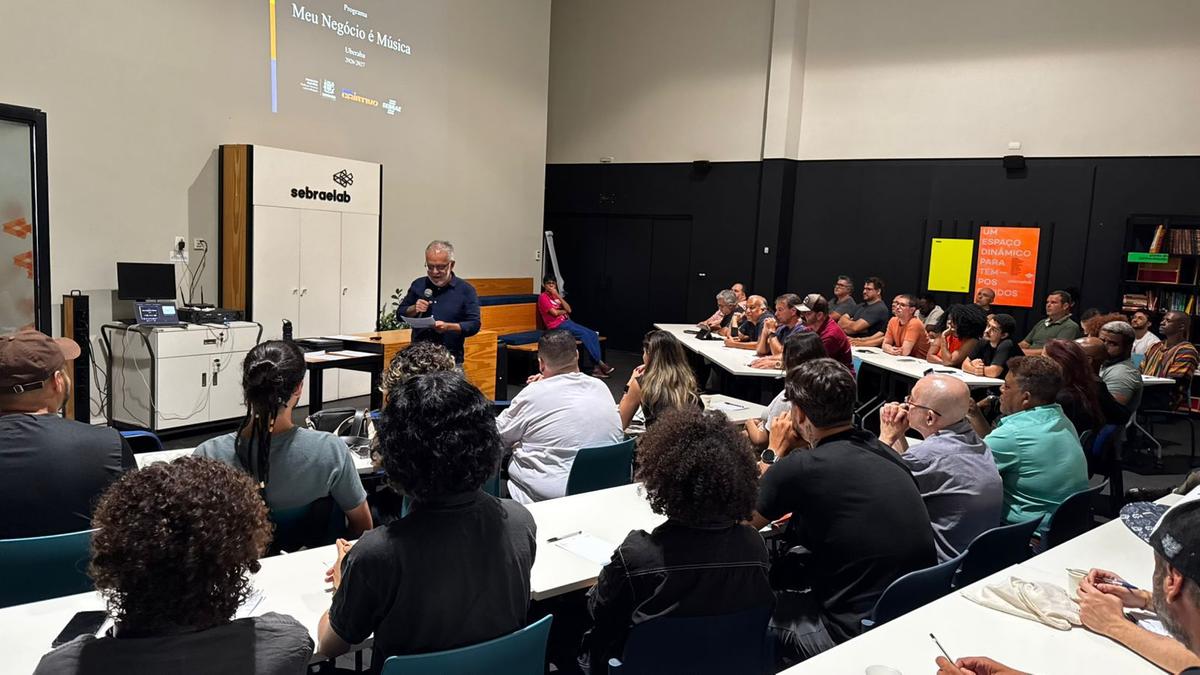Lançamento do "Meu Negócio É Música" (Foto/Divulgação)