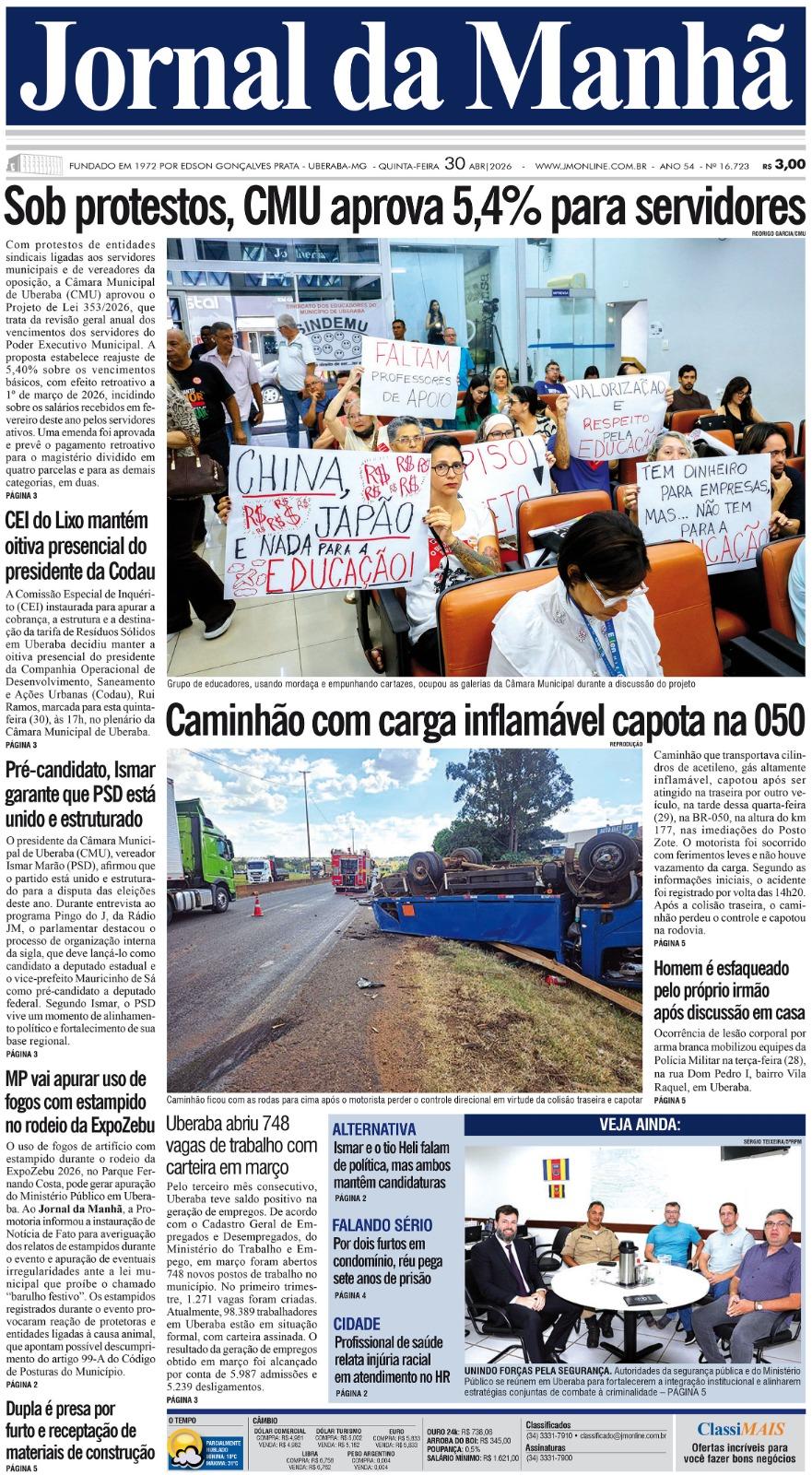 Edição do dia - 30/04/2026