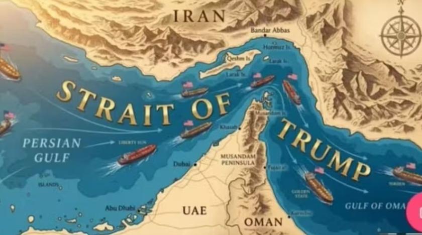 Ira e EUA mantêm o bloqueio na região considerada uma das principais rotas de exportação de petróleo e gás no mundo (Foto/Reprodução/Truth Social/@realDonaldTrump)