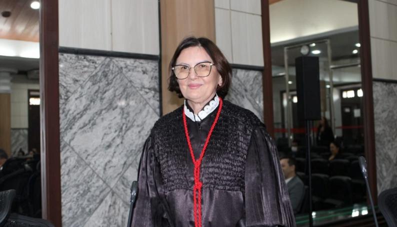 Desembargadora Francisca Galiza assumiu a Presidência do Tribunal Regional Eleitoral do Maranhão (Foto/Ascom/TJMA/Divulgação)