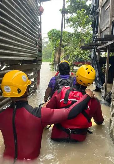 No total, 342 vítimas foram resgatadas em Pernambuco (Foto/Defesa Civil-PE)