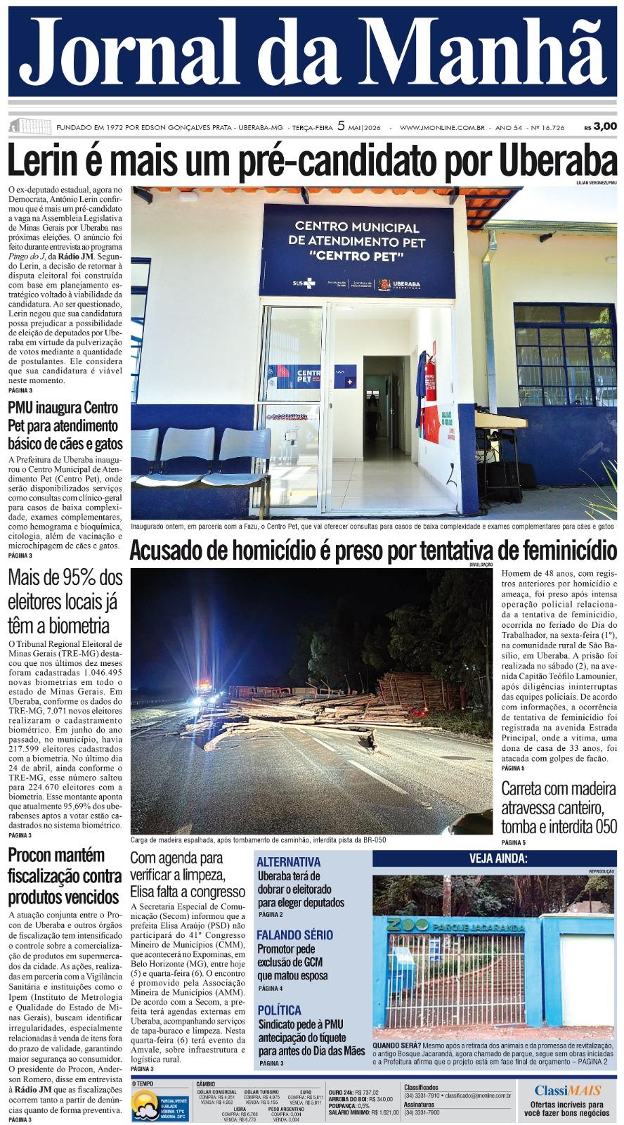 Edição do dia - 05/05/2026