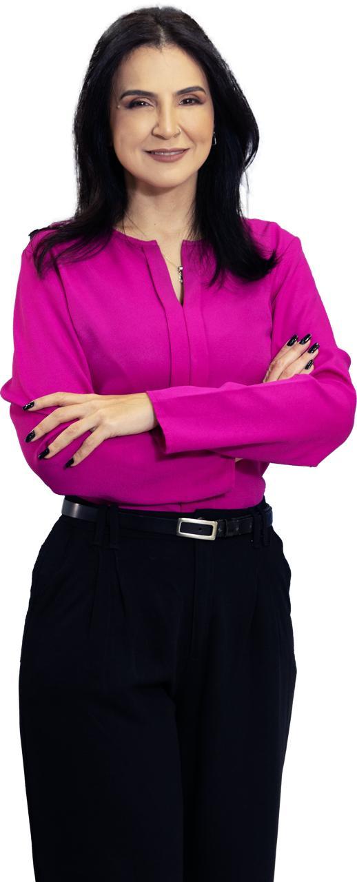 A talentosa Ticianna Mujalli que apresenta o MG2 na TV Integração, agora também aparece na telinha todos os dias às 17 horas, no Giro MG2 (Foto/Arquivo pessoal)