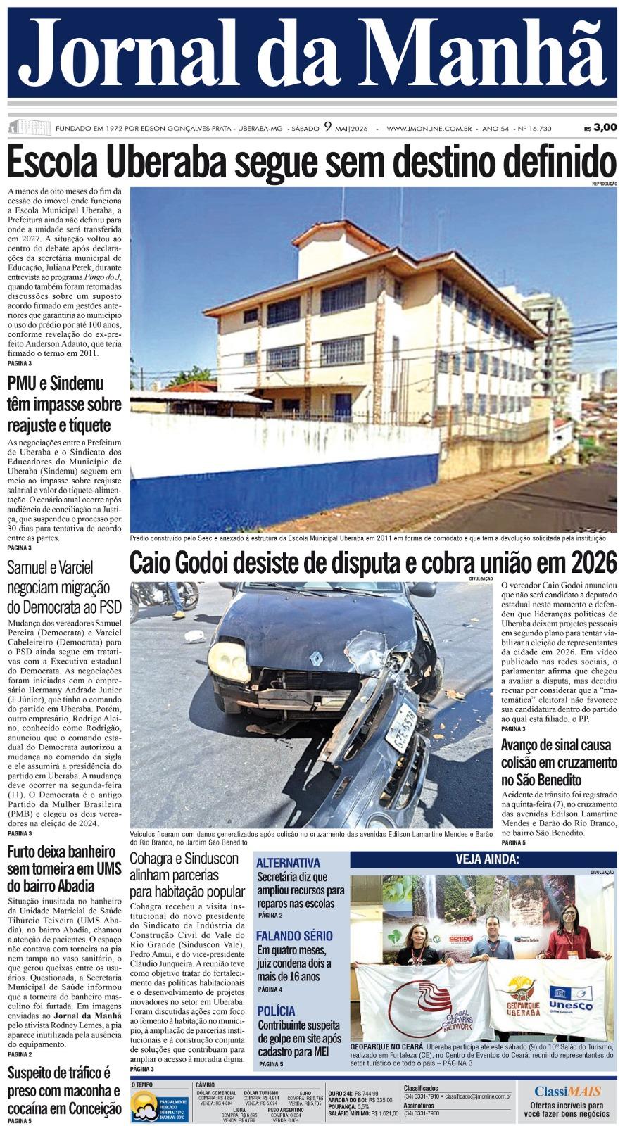 Edição do dia - 09/05/2026