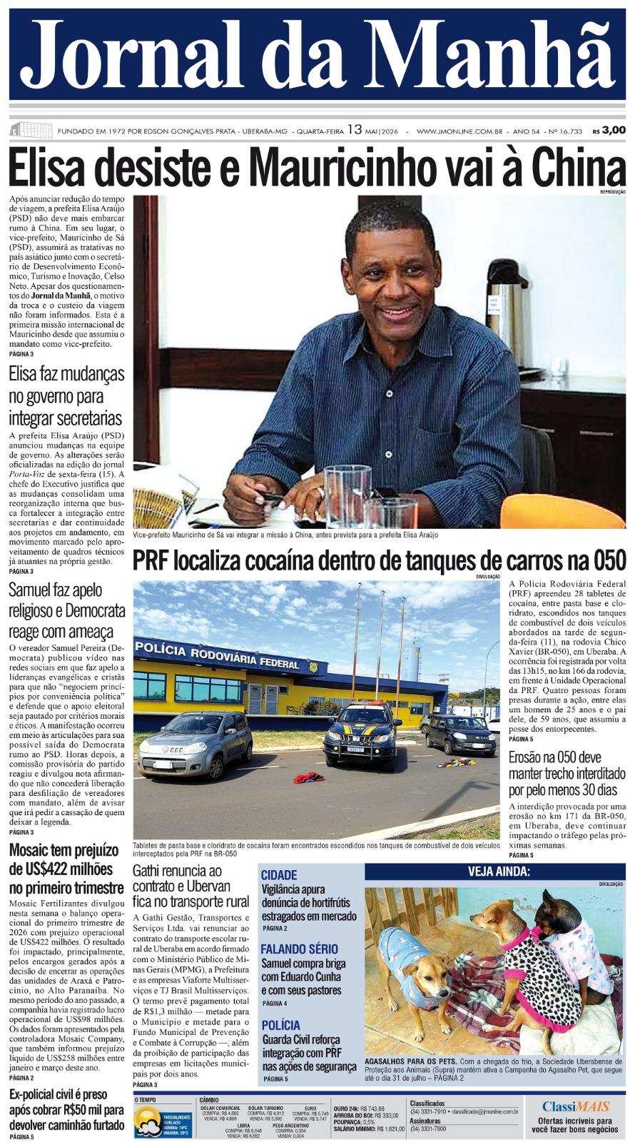 Edição do dia - 13/05/2026