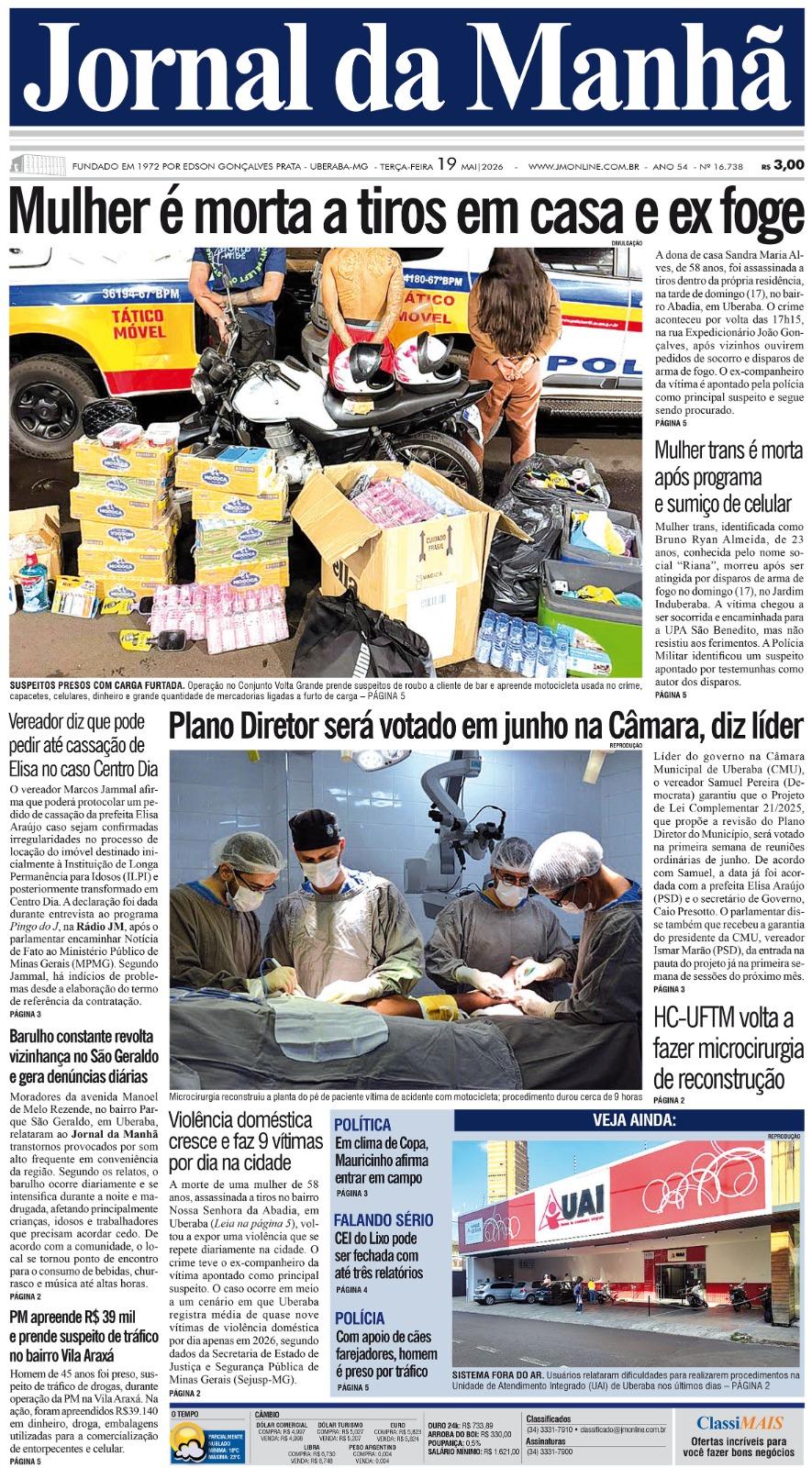 Edição do dia - 19/05/2026