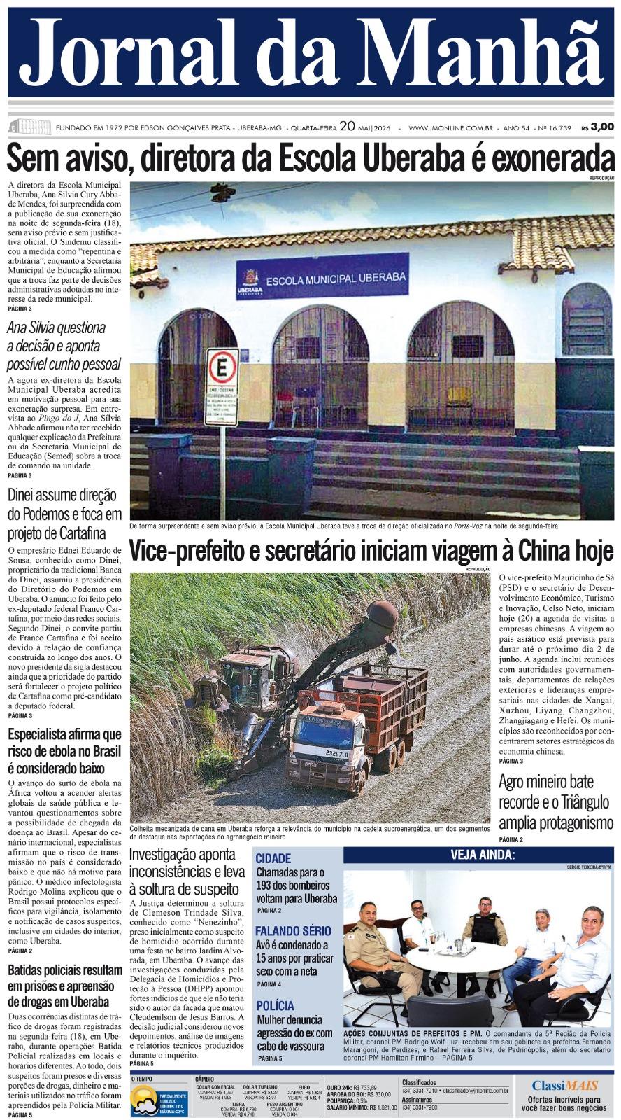 Ediçãp do dia - 20/05/2026
