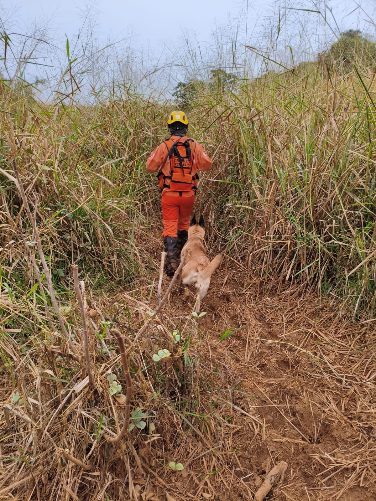 Homem foi localizado após dois dias de buscas pelo Corpo de Bombeiros (Foto/Divulgação)
