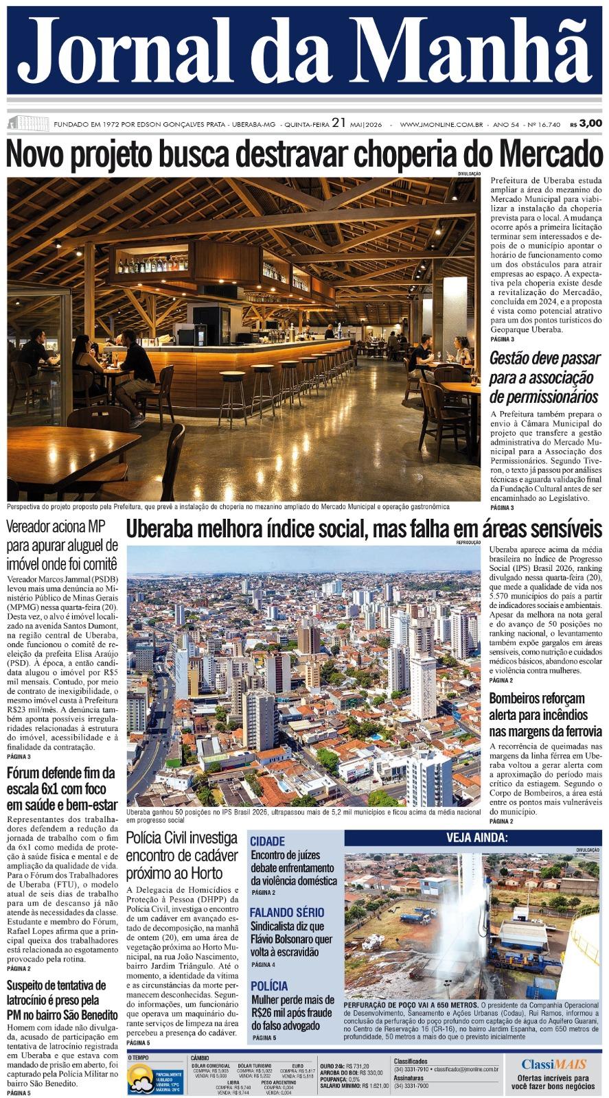 Ediçaõ do dia - 21/05/2026