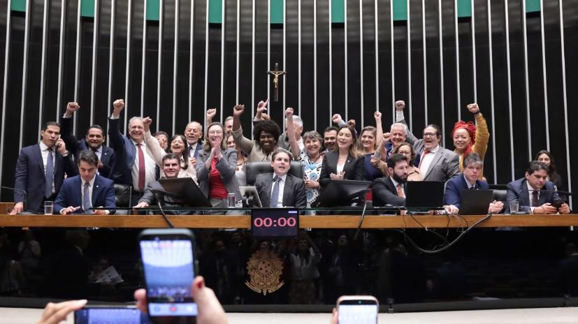 Câmara aprovou a medida provisória (MP) nesta quarta-feira (20/5); proposta irá ao Senado (Foto/Thiago Cristino/Câmara dos Deputados)