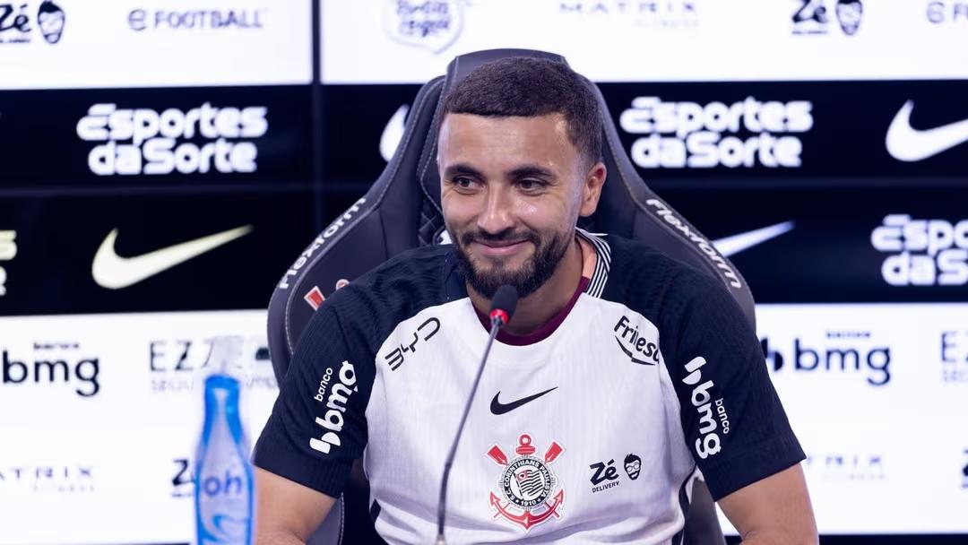 O destaque da partida foi Zakaria Labyad. Ele marcou seu primeiro gol pelo Corinthians (Foto/Rodrigo Coca Ag. Corinthians)