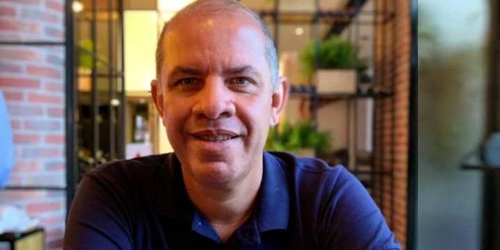 Rodrigo de Alcino Vieira, como presidente da Comissão Provisória do Democrata no município 