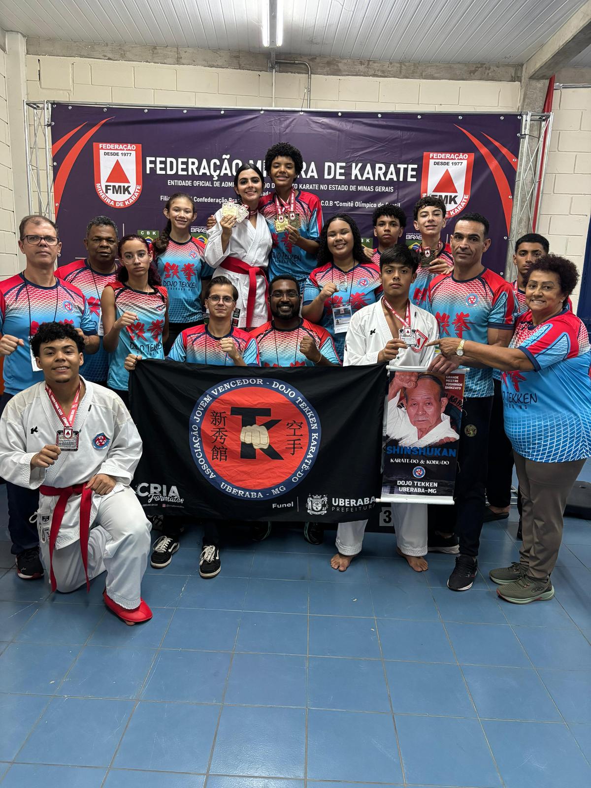 Equipe conquistou 13 medalhas (Foto/Divulgação)