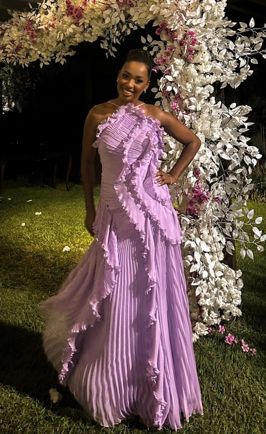 Thassya Beatriz acertou em cheio na escolha do look da Pati Olie para um casamento badalado (Foto/Arquivo pessoal)