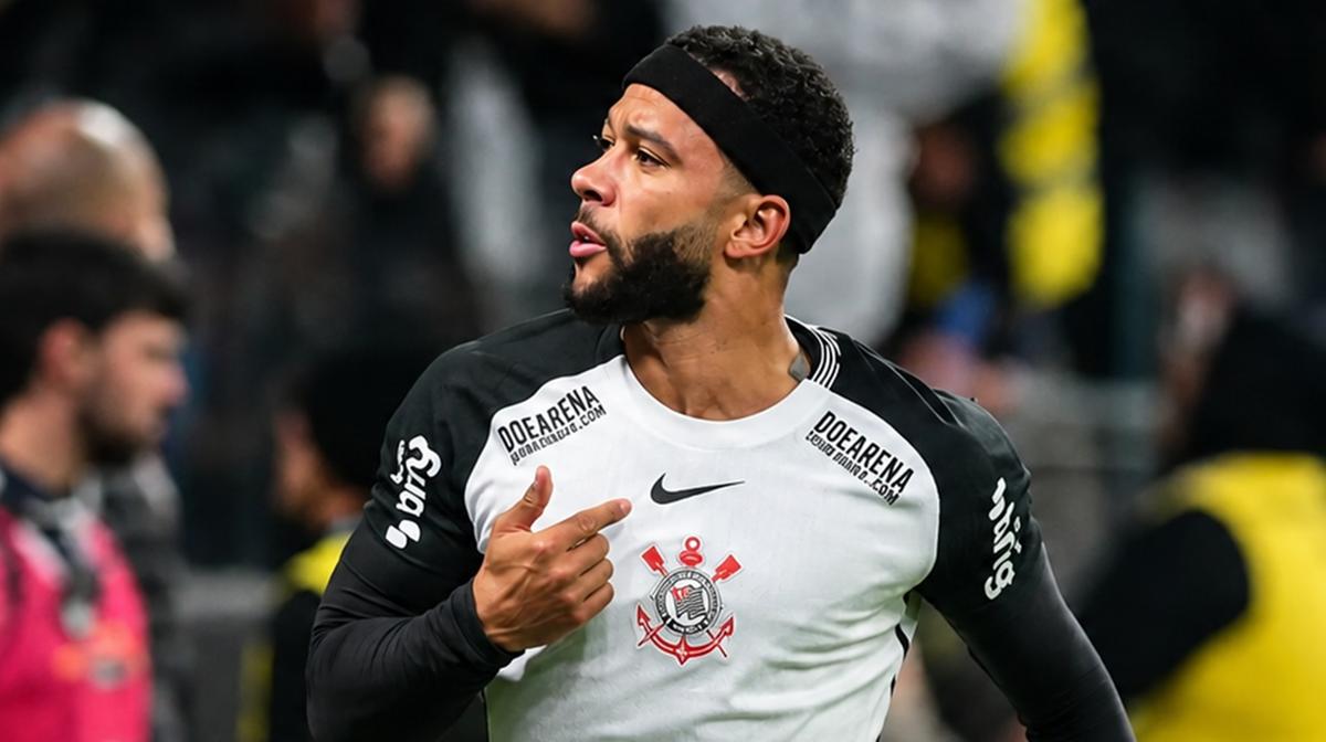 Timão bateu o Galo na Neo Química Arena e contou com retorno de Memphis Depay. (Foto/Jhony Inácio/Ag. Paulistão via Flick)