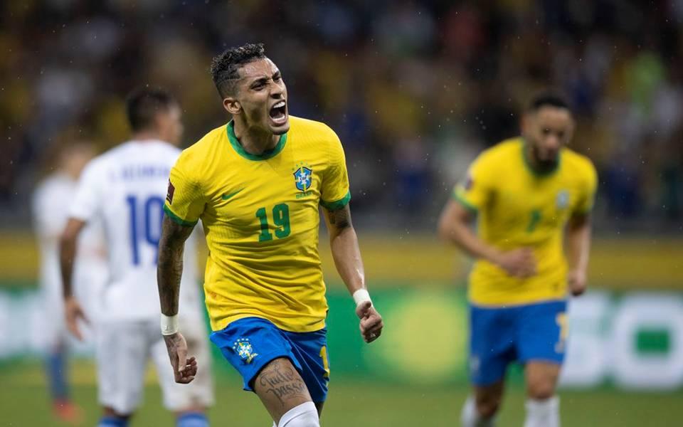 Romário também destacou o bom momento de Raphinha antes da Copa do Mundo (Foto/Lucas Figueiredo/CBF)