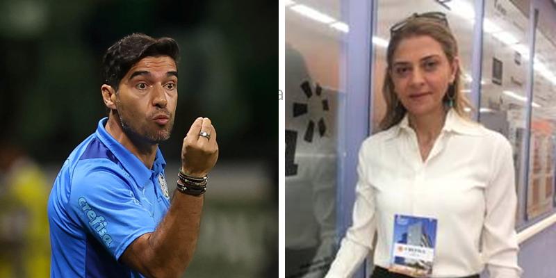 Presidente do Palmeiras garantiu respaldo total ao técnico português após pressão de parte da torcida. (Foto/Montagem)