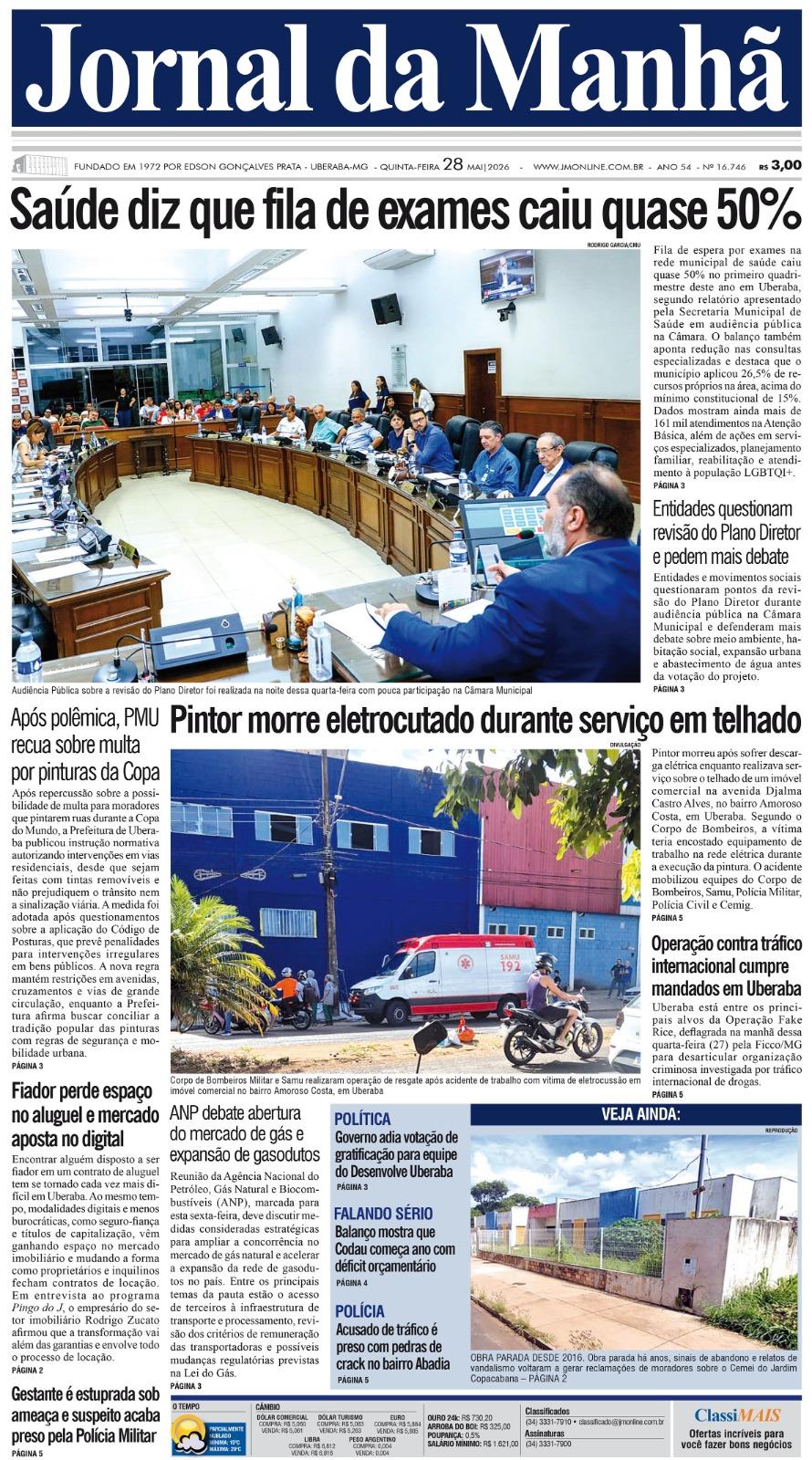 Edição do dia - 28/05/206