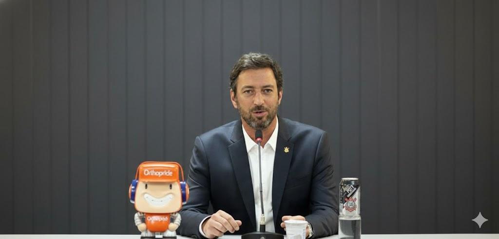 Ex-presidente anuncia saída definitiva do Parque São Jorge. (Foto/Reprodução/TV)