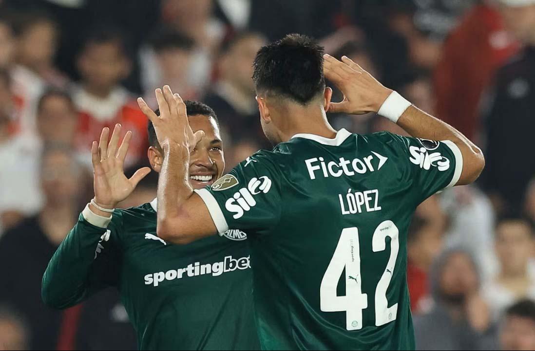 Flaco López descobre convocação para a Copa do Mundo após vitória do Palmeiras na Libertadores. (Foto/Cesar Greco)