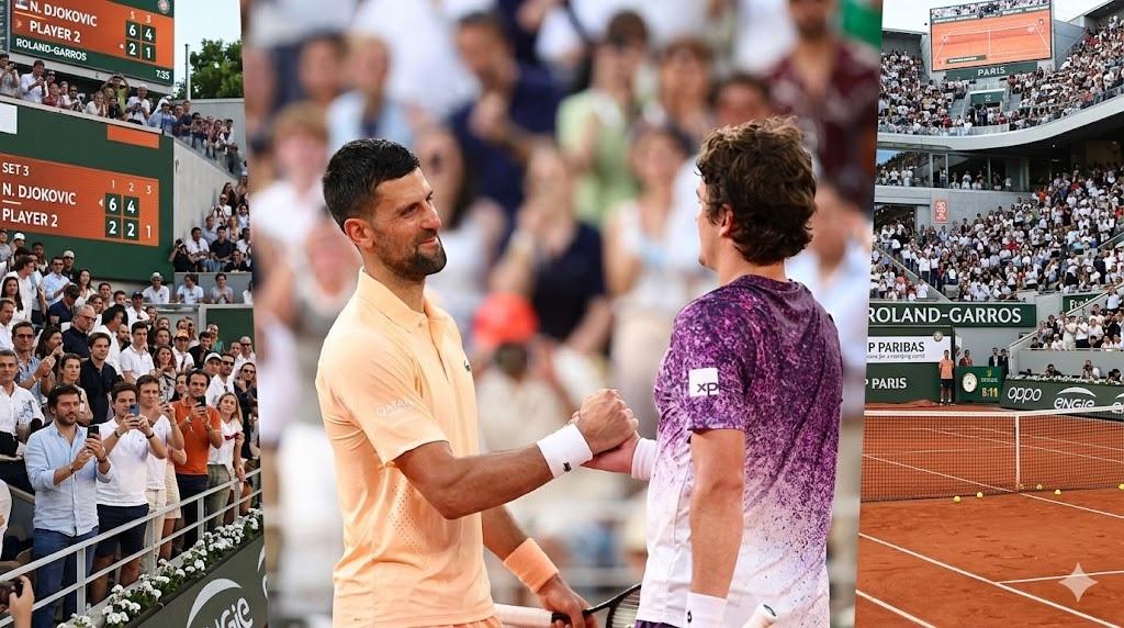 Depois de eliminar Djokovic, João Fonseca segue vivo em Roland Garros e poderá enfrentar adversários de peso até uma eventual decisão do torneio. (Foto Instagram)