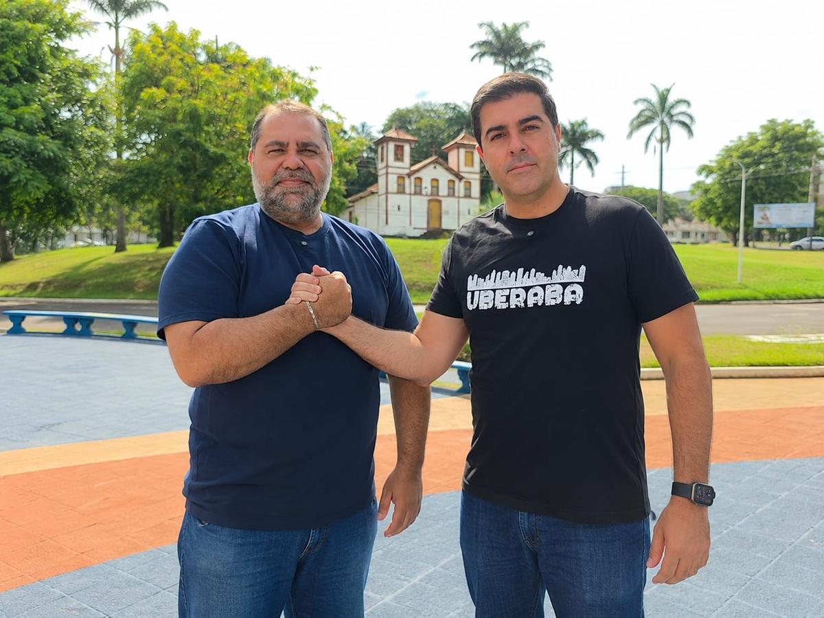 Vídeo postado ontem nas redes sociais evidencia que, apesar de estar no ninho tucano, Tulio seguirá com Franco, do Podemos, nas eleições deste ano (Foto/Divulgação Instagram)