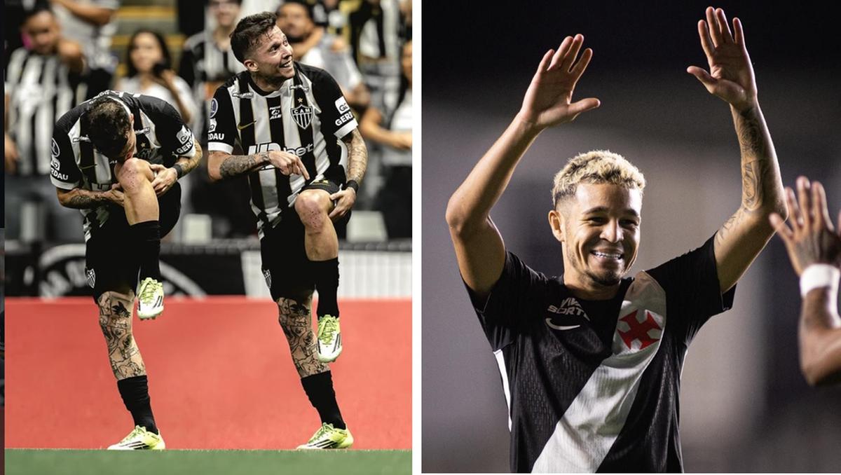 Vasco e Atlético-MG entram em campo buscando ganhar posições. (Foto/Instagram)