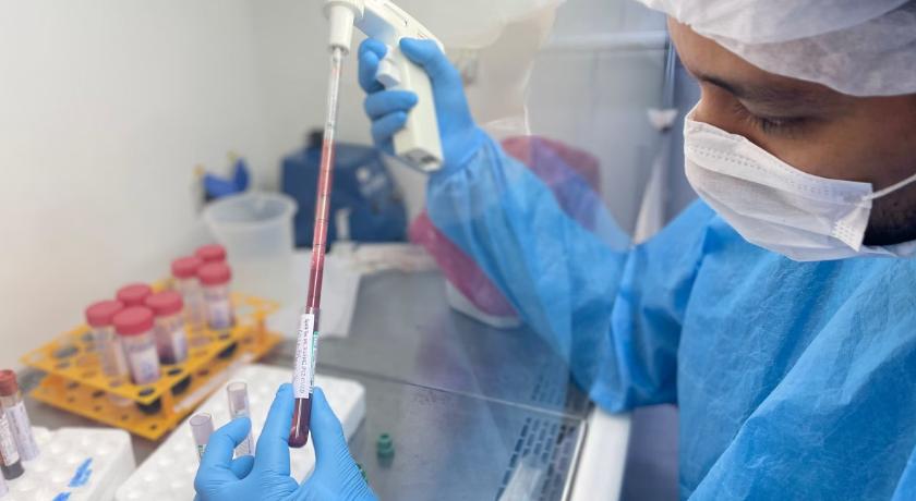 SpiN-TEC é desenvolvida no laboratório CTVacinas localizado no Parque Tecnológico de Belo Horizonte (Foto/Virgínia Muniz/CTVacinas)