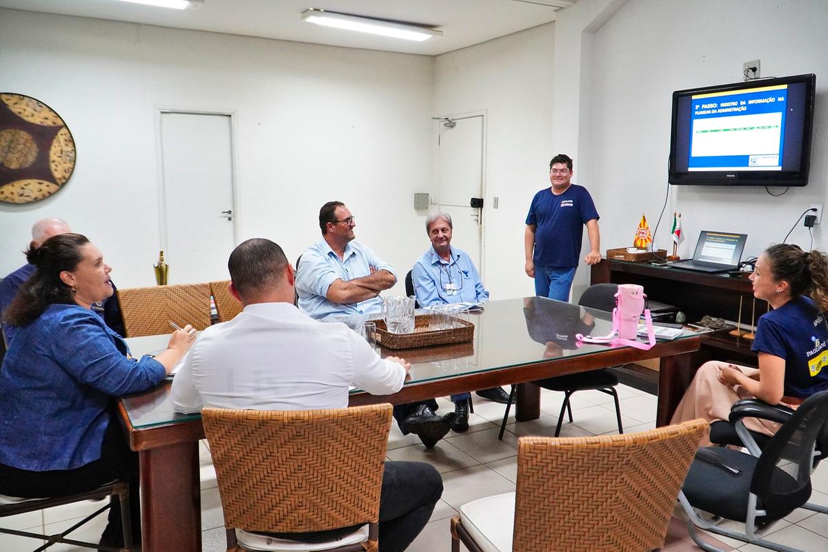 A ferramenta foi apresentada às funerárias Liv, Pagliaro e Magalhães (Foto/ Divulgação PMU)