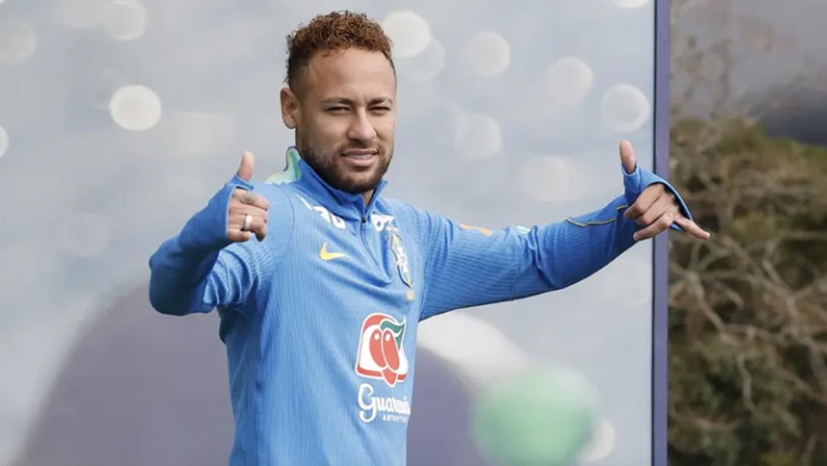 Neymar se recupera de lesão na panturrilha e tenta ficar à disposição para o início do Mundial. (Foto/Rafael Ribeiro/CBF)