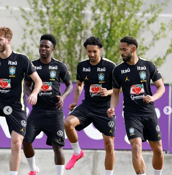 Seleção Brasileira trabalha nos Estados Unidos com foco nos últimos ajustes. (Foto/Rafael Ribeiro/CBF)