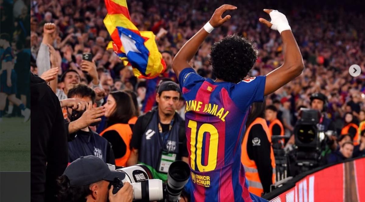 Lamine Yamal aparece como o jogador mais valioso do mundo antes da Copa do Mundo. (Foto/Reprodução)