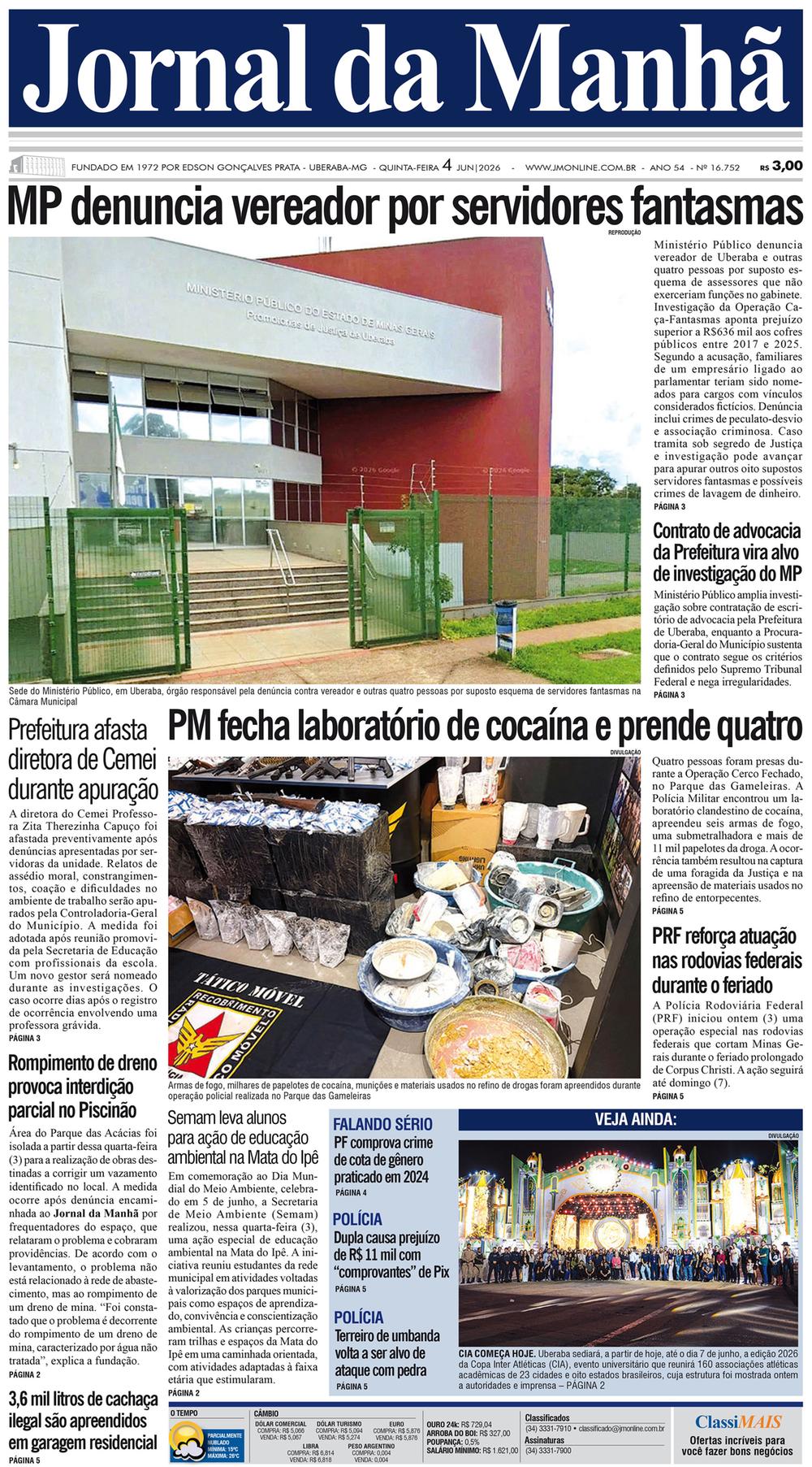 Edição do dia - 04/06/2026