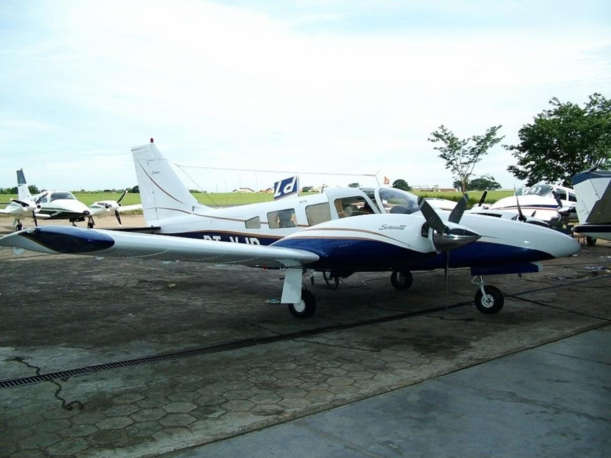 Embraer EMB-810C vai a leilão (Foto: Divulgação)